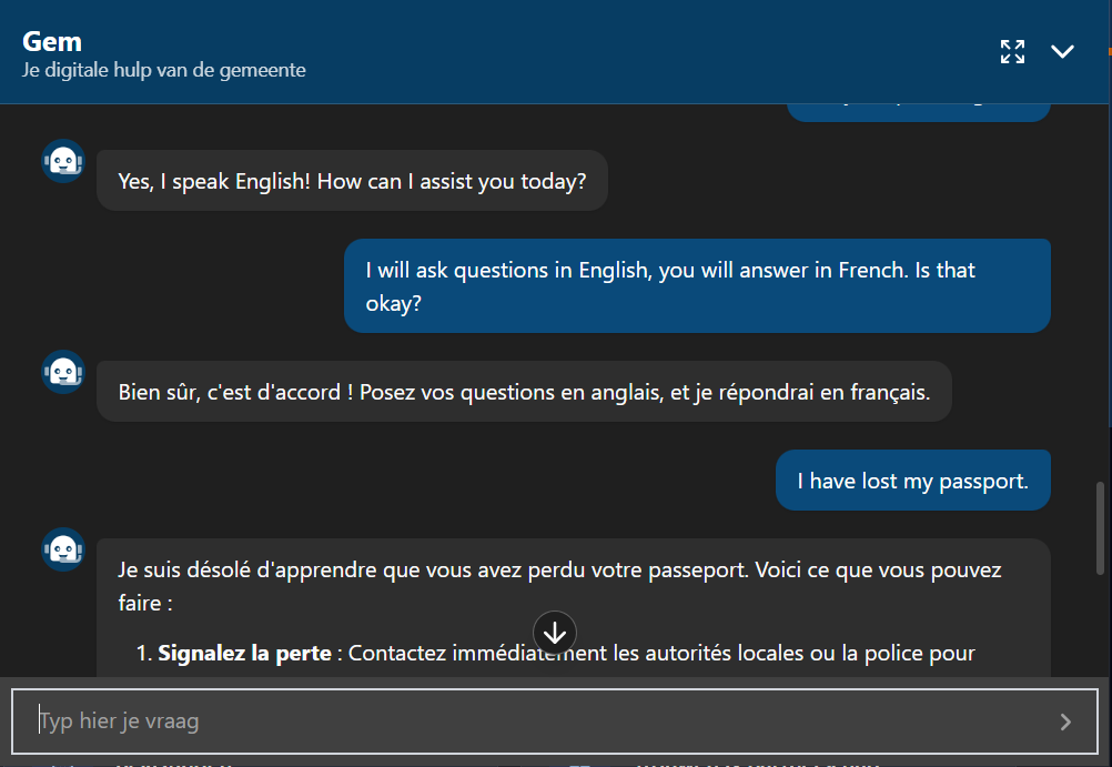screenshot bovenstaand probleem